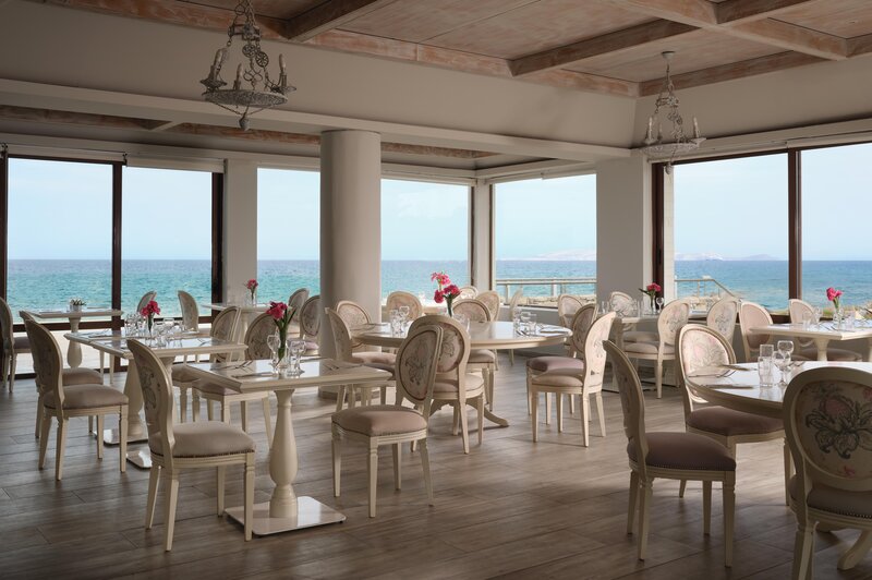 risto interno vista mare